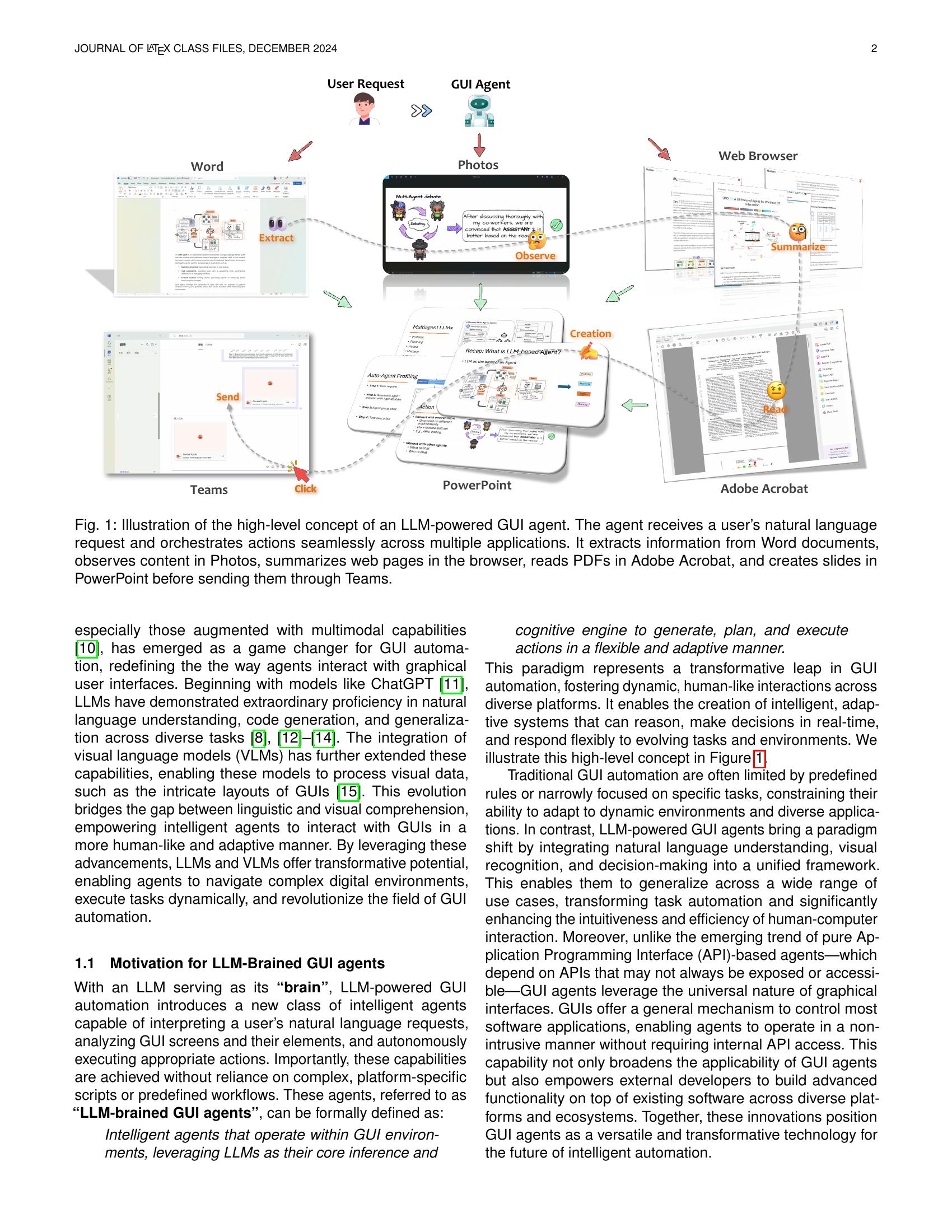 Large Language Model-Brained GUI Agents: A Survey - 智源社区论文