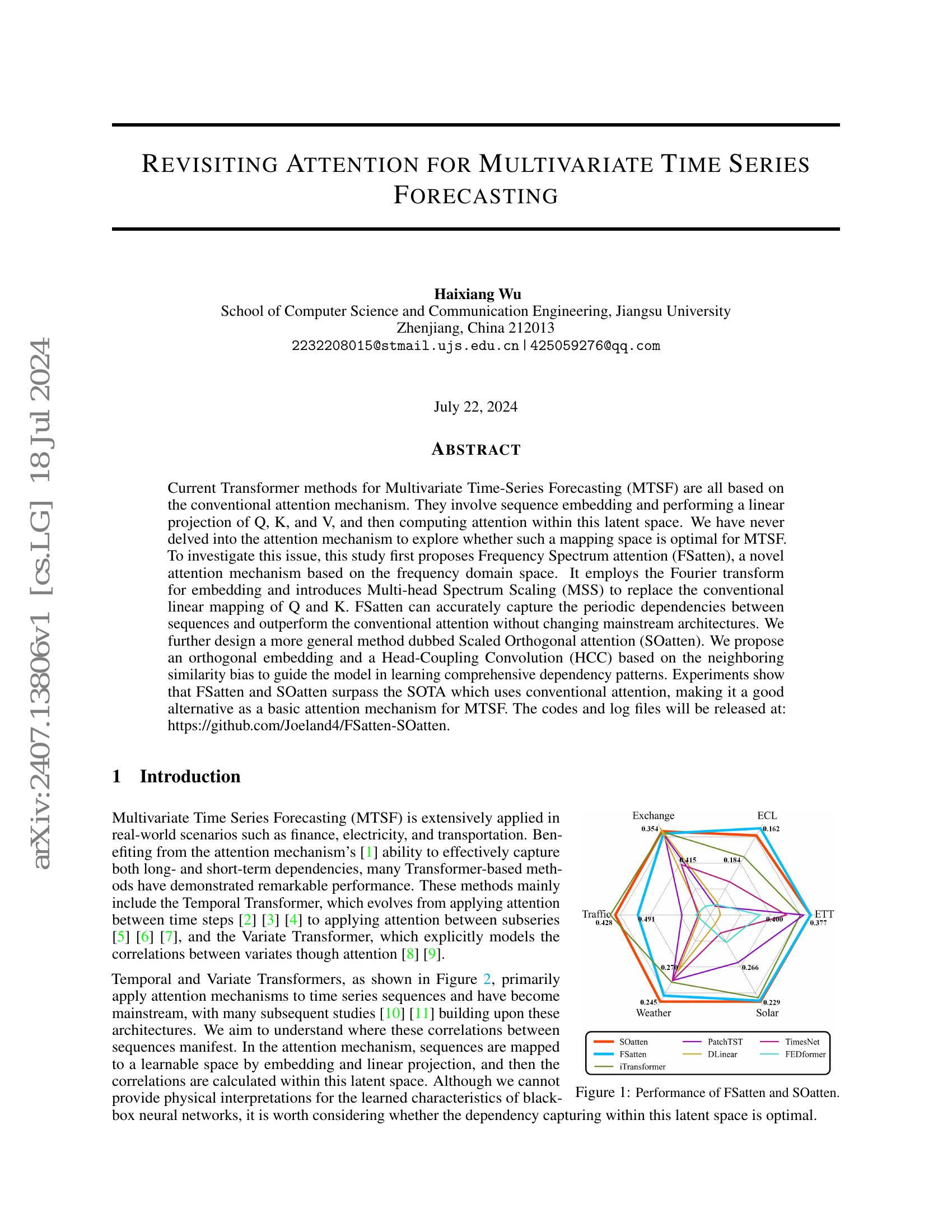 Revisiting Attention for Multivariate Time Series Forecasting - 智源社区论文