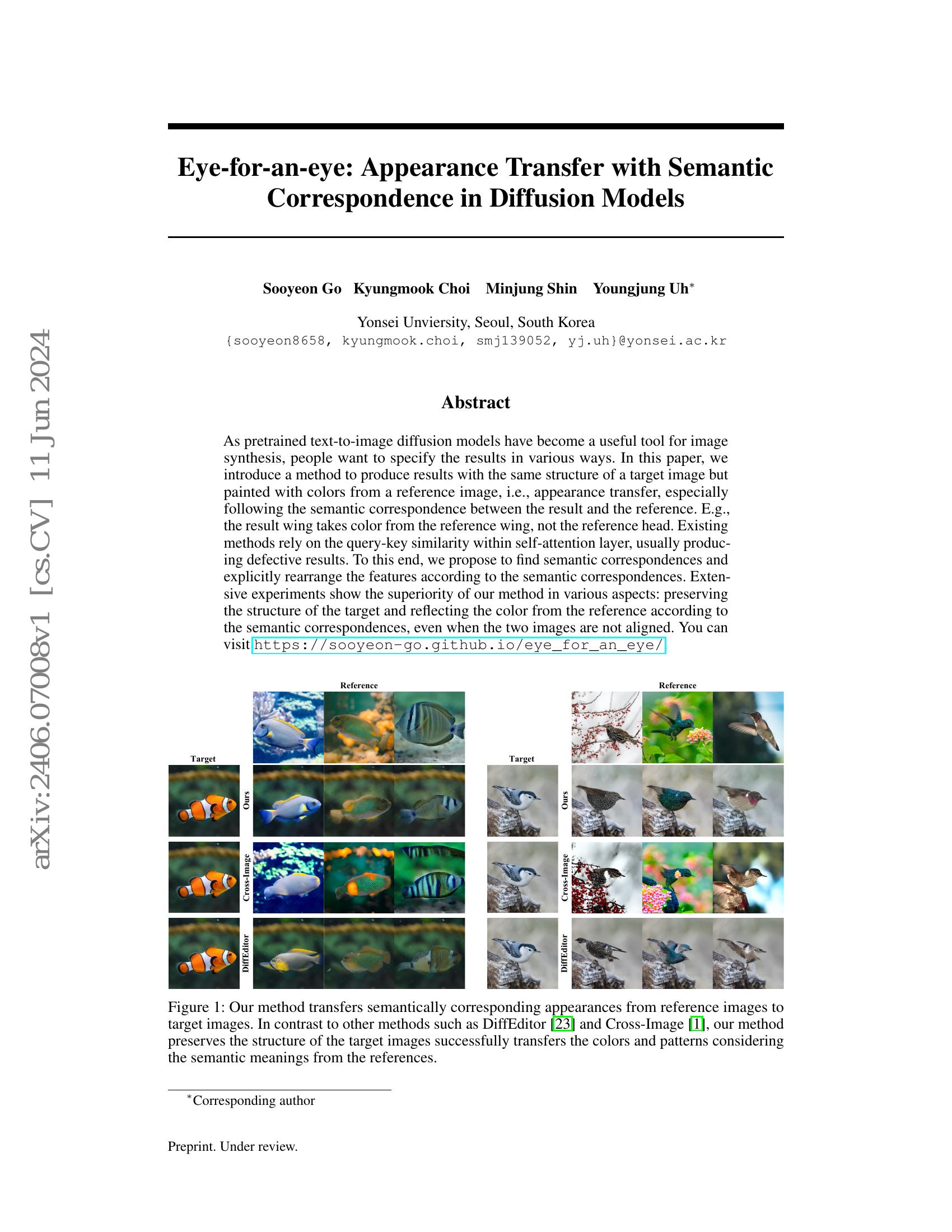 Eye-for-an-eye: Appearance Transfer with Semantic Correspondence in ...