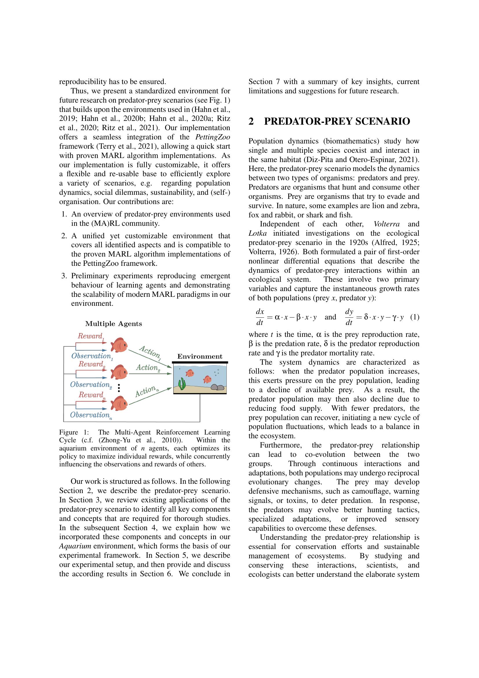 Aquarium A Comprehensive Framework for Exploring PredatorPrey