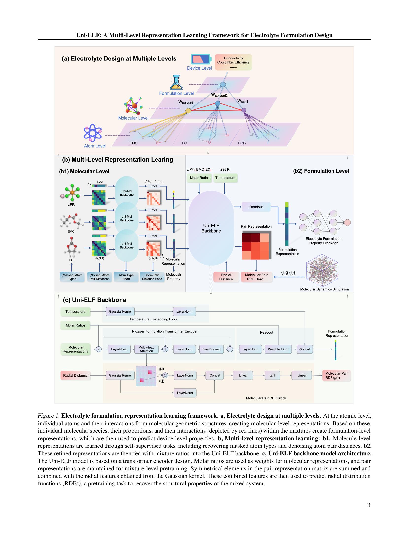 Uni-ELF: A Multi-Level Representation Learning Framework for ...