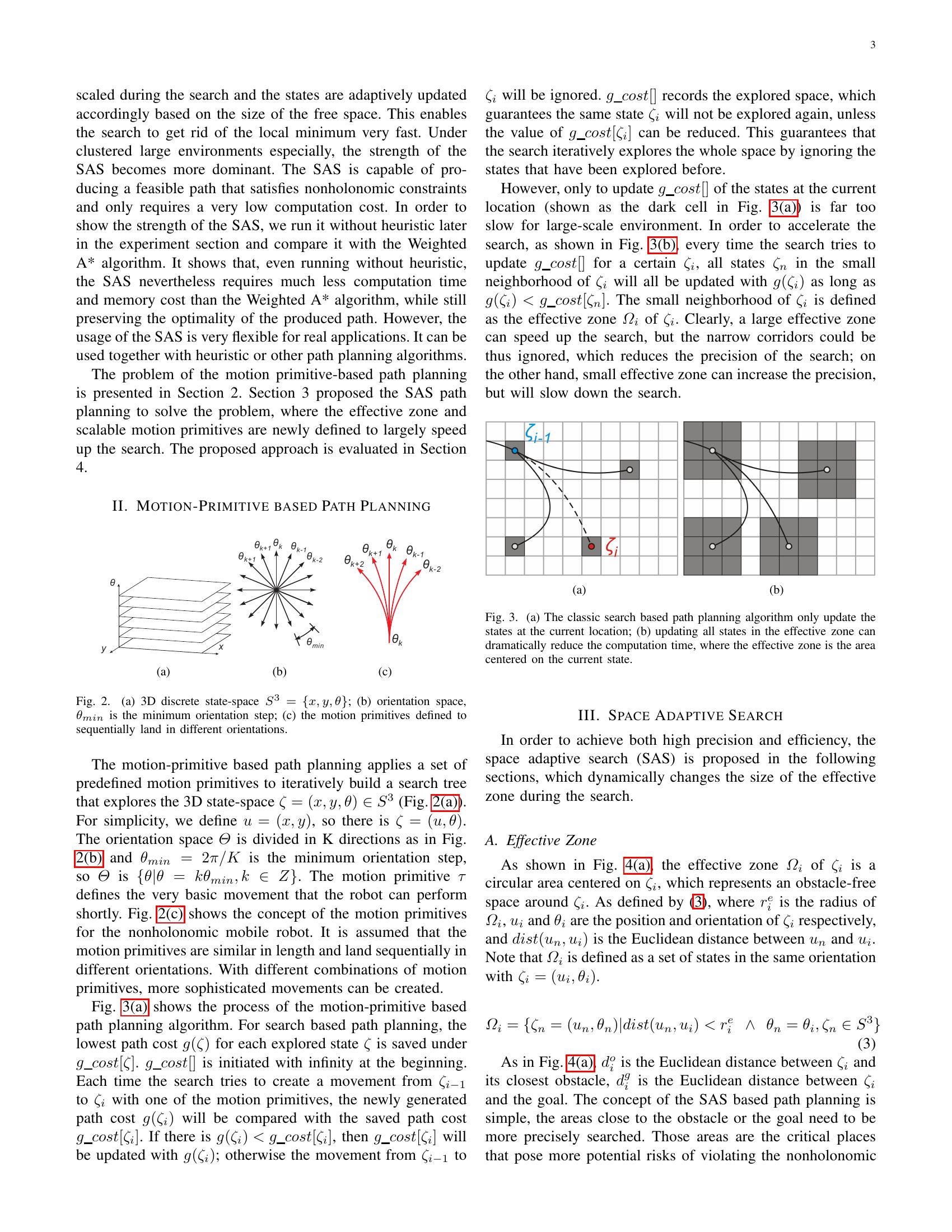 Space Adaptive Search for Nonholonomic Mobile Robots Path Planning - 智源社区论文