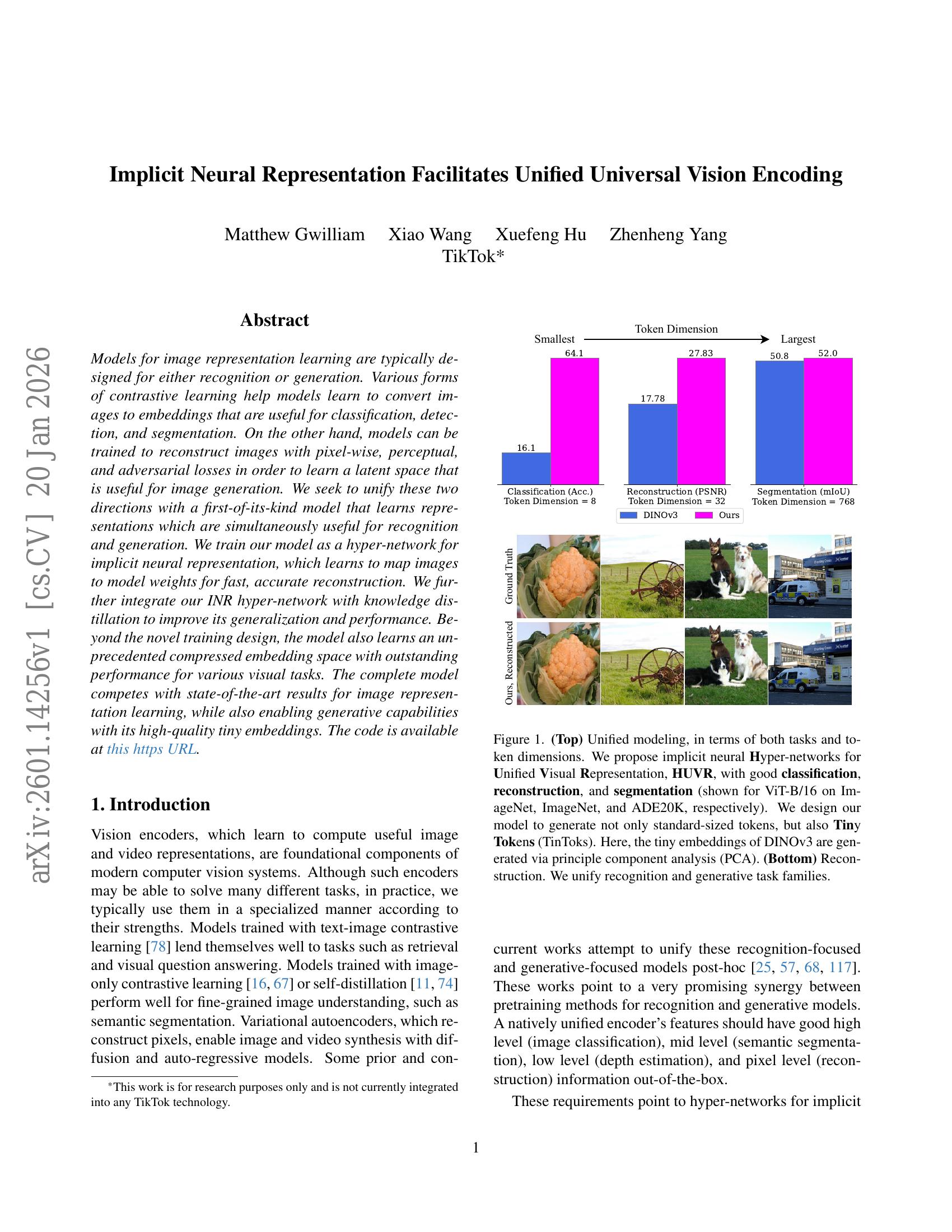 Implicit Neural Representation Facilitates Unified Universal Vision ...