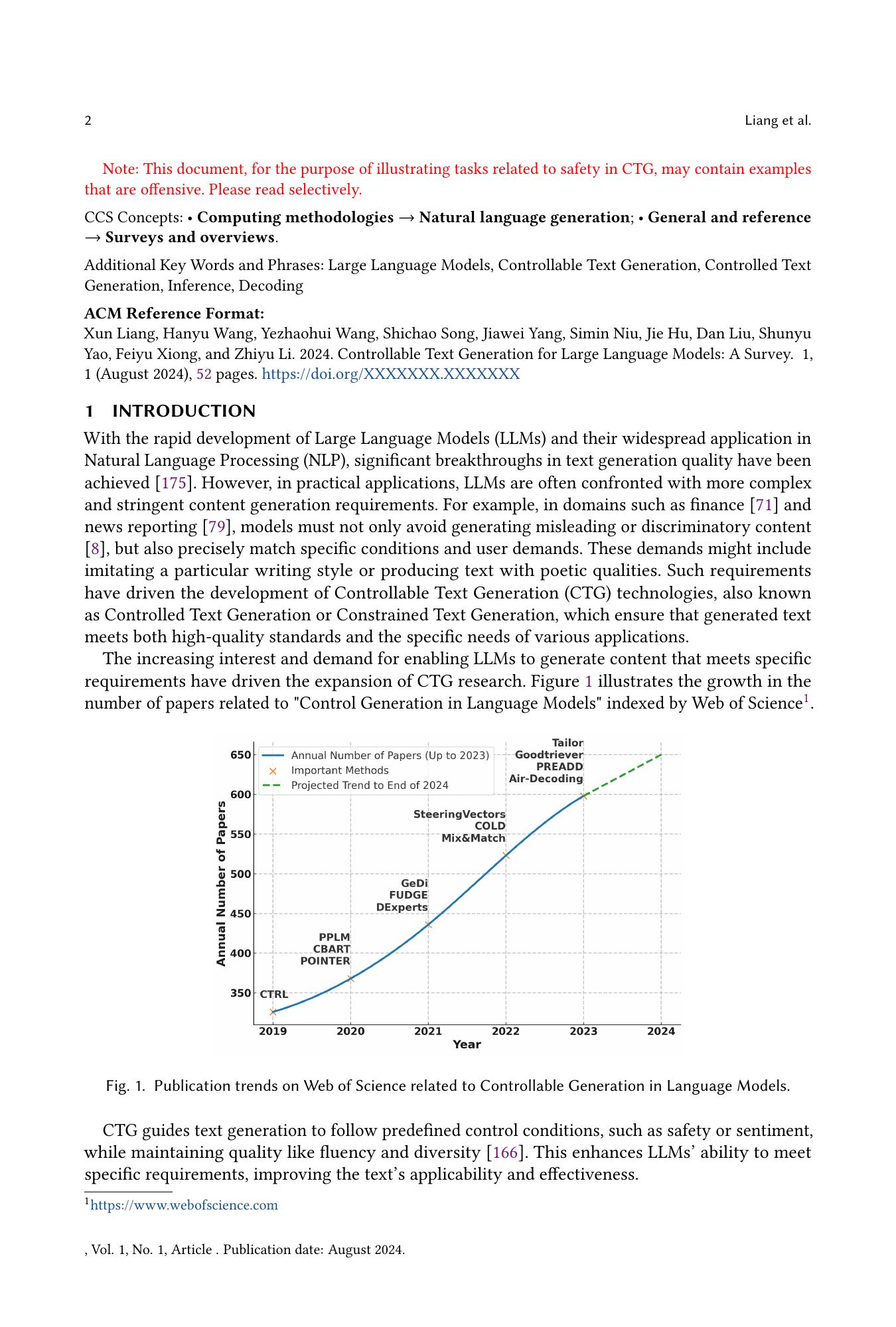 Controllable Text Generation for Large Language Models: A Survey - 智源社区论文
