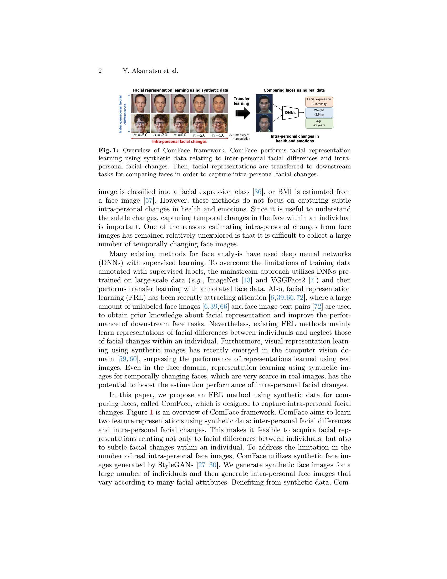Comp Faced ComFace: Facial Representation Learning with Synthetic Data for ...