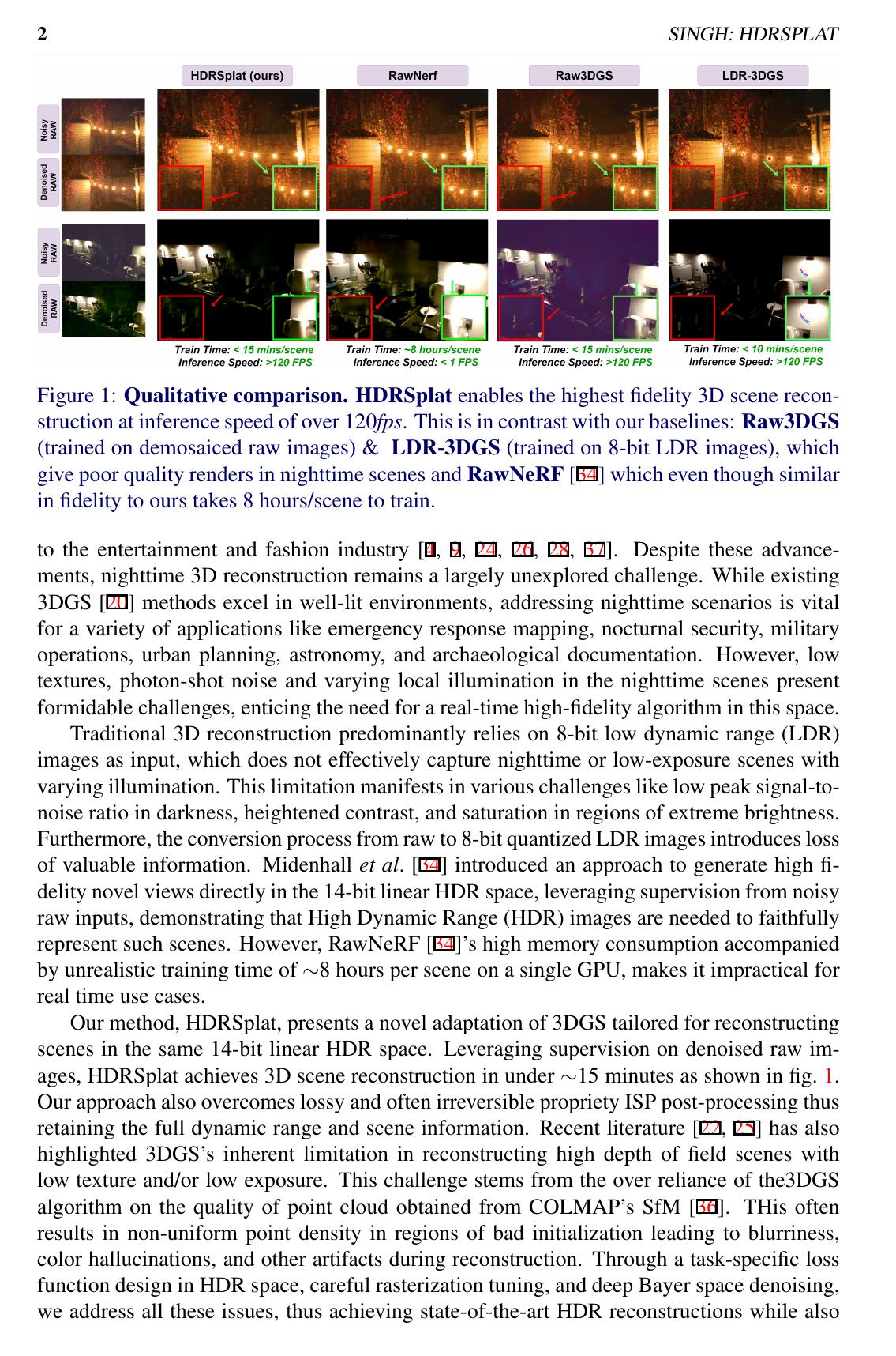 HDRSplat: Gaussian Splatting for High Dynamic Range 3D Scene ...