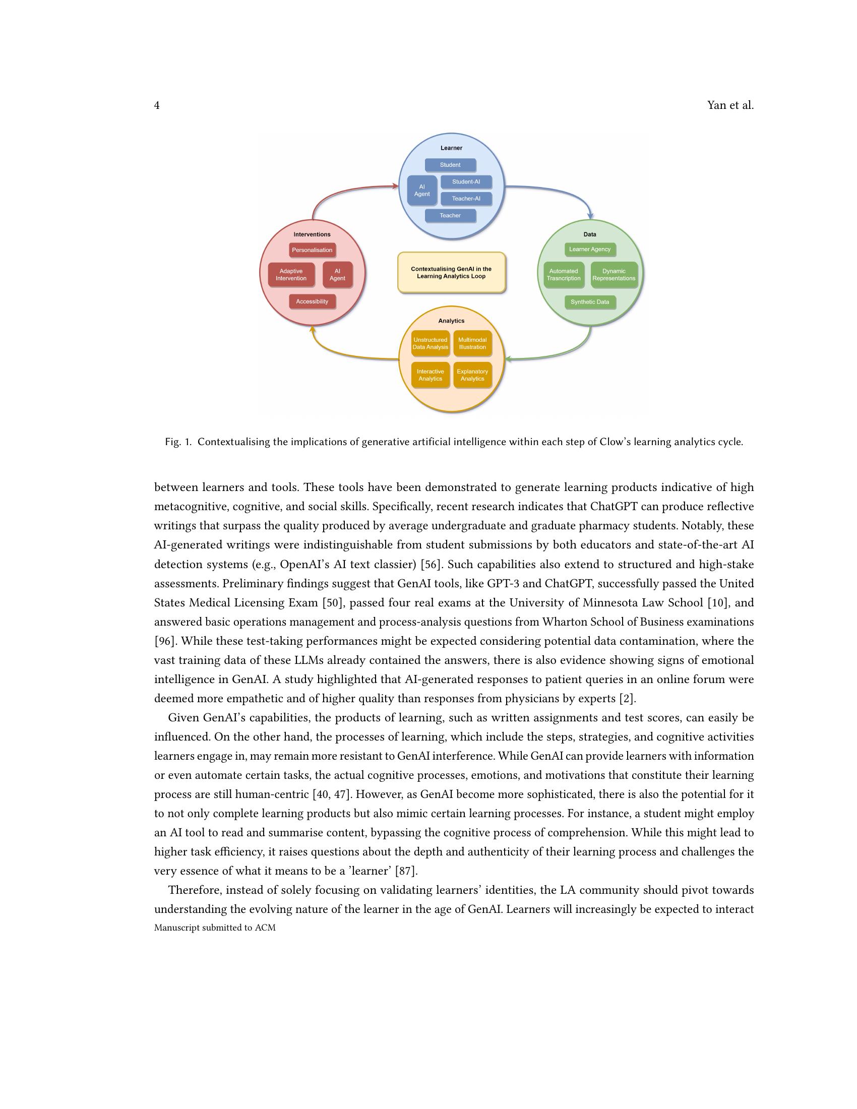 Generative Artificial Intelligence in Learning Analytics ...
