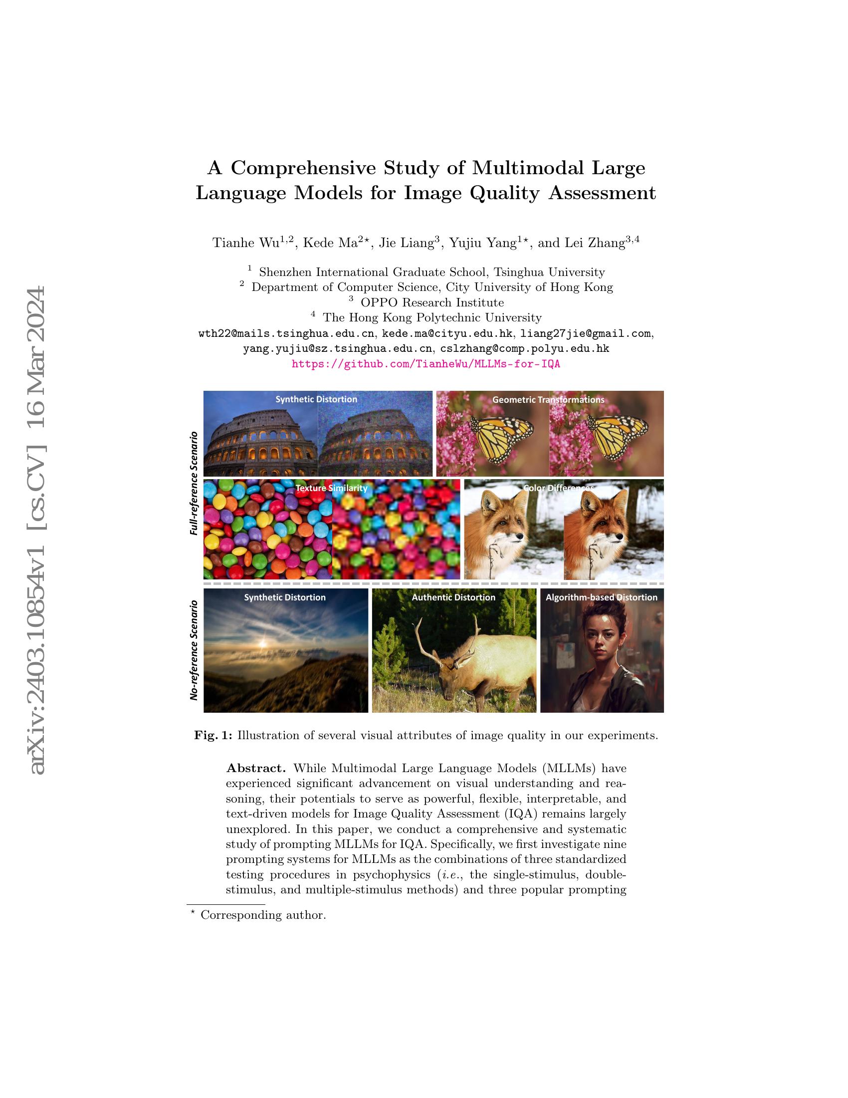 A Comprehensive Study of Multimodal Large Language Models for Image ...