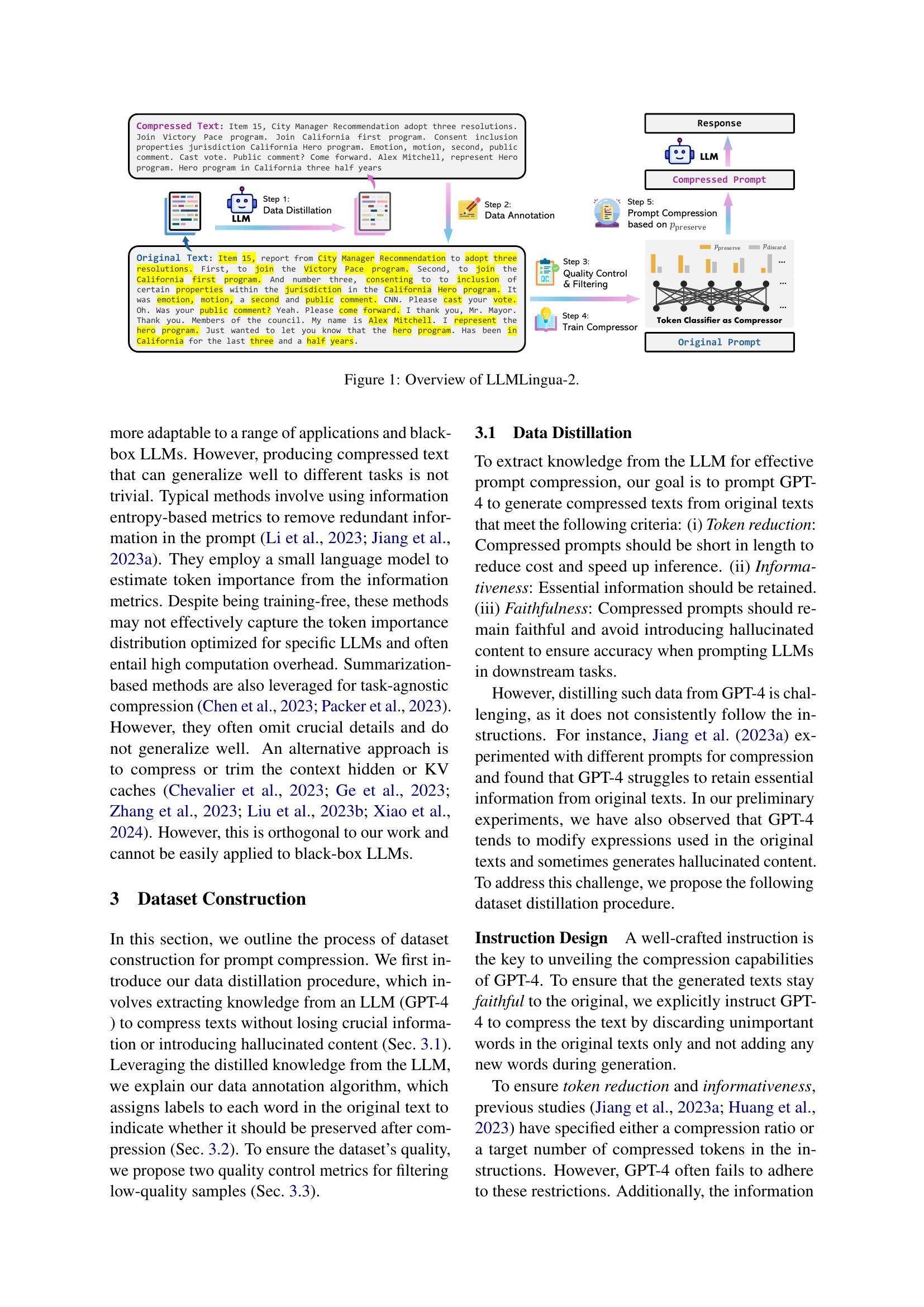 LLMLingua-2: Data Distillation for Efficient and Faithful Task-Agnostic ...