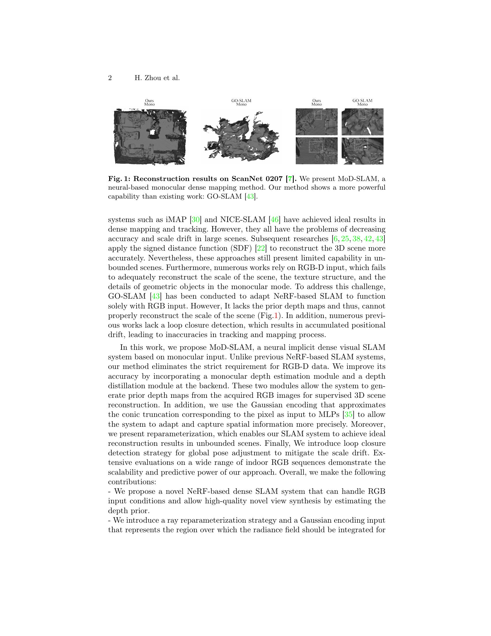 MoD-SLAM: Monocular Dense Mapping for Unbounded 3D Scene Reconstruction ...