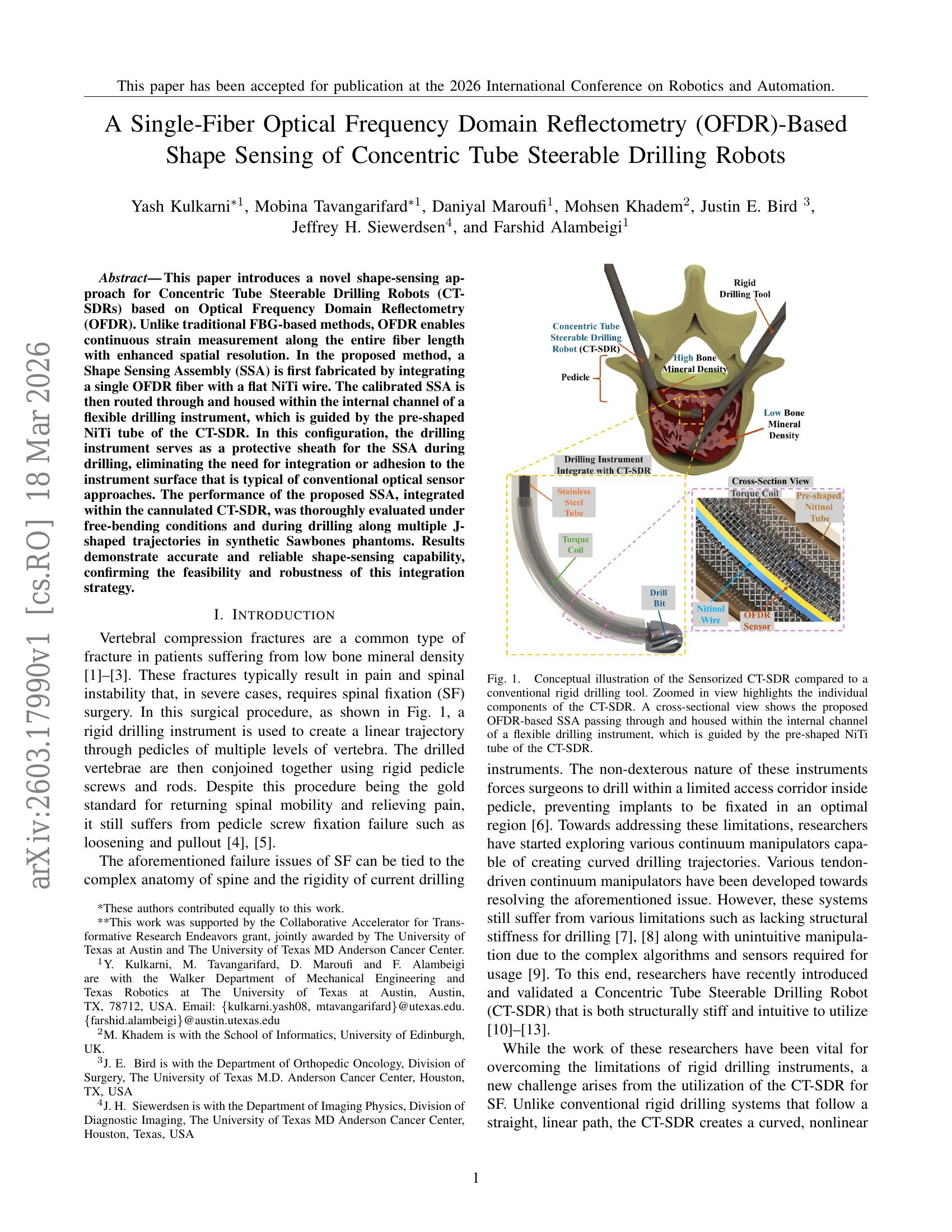 A Single-Fiber Optical Frequency Domain Reflectometry (OFDR)-Based ...