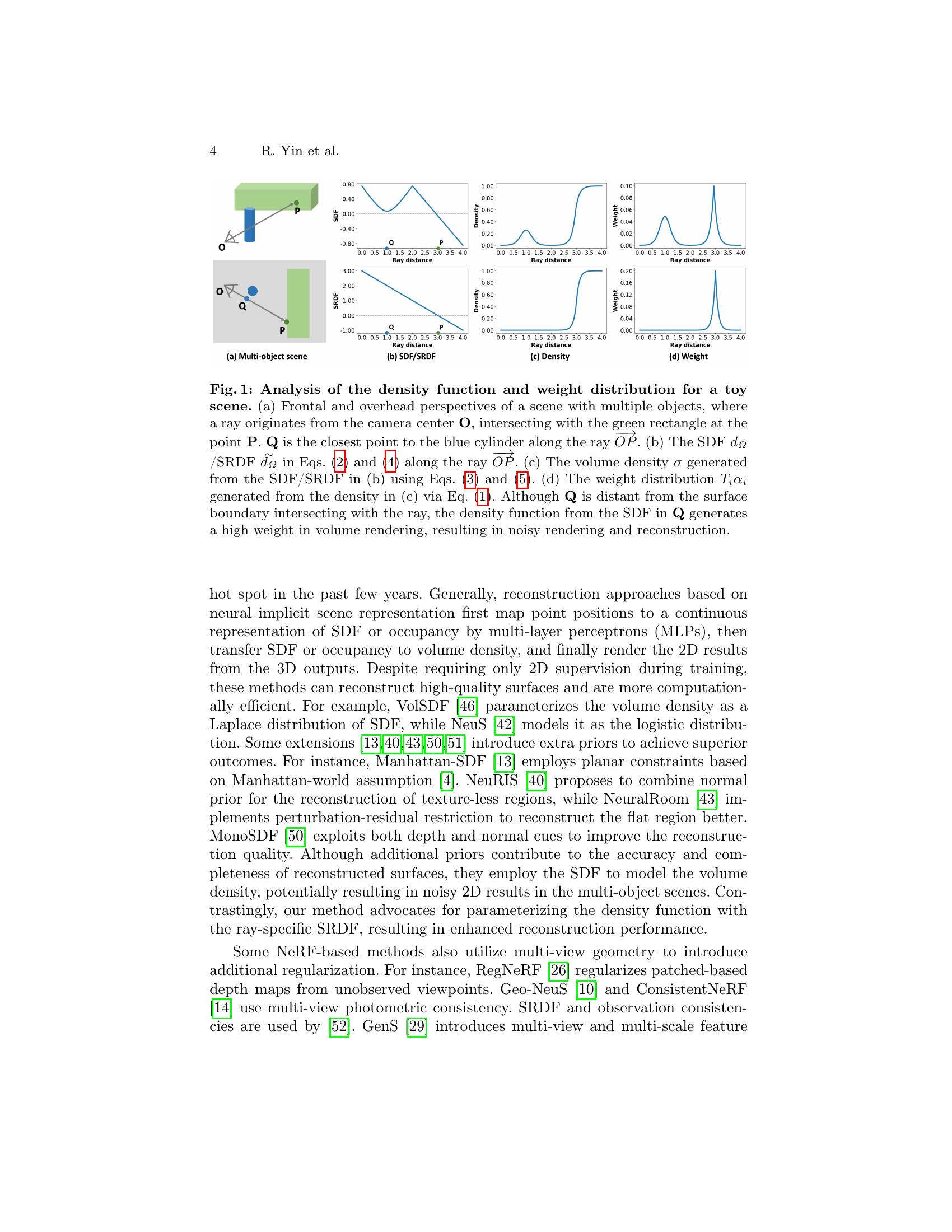Ray-Distance Volume Rendering for Neural Scene Reconstruction - 智源社区论文