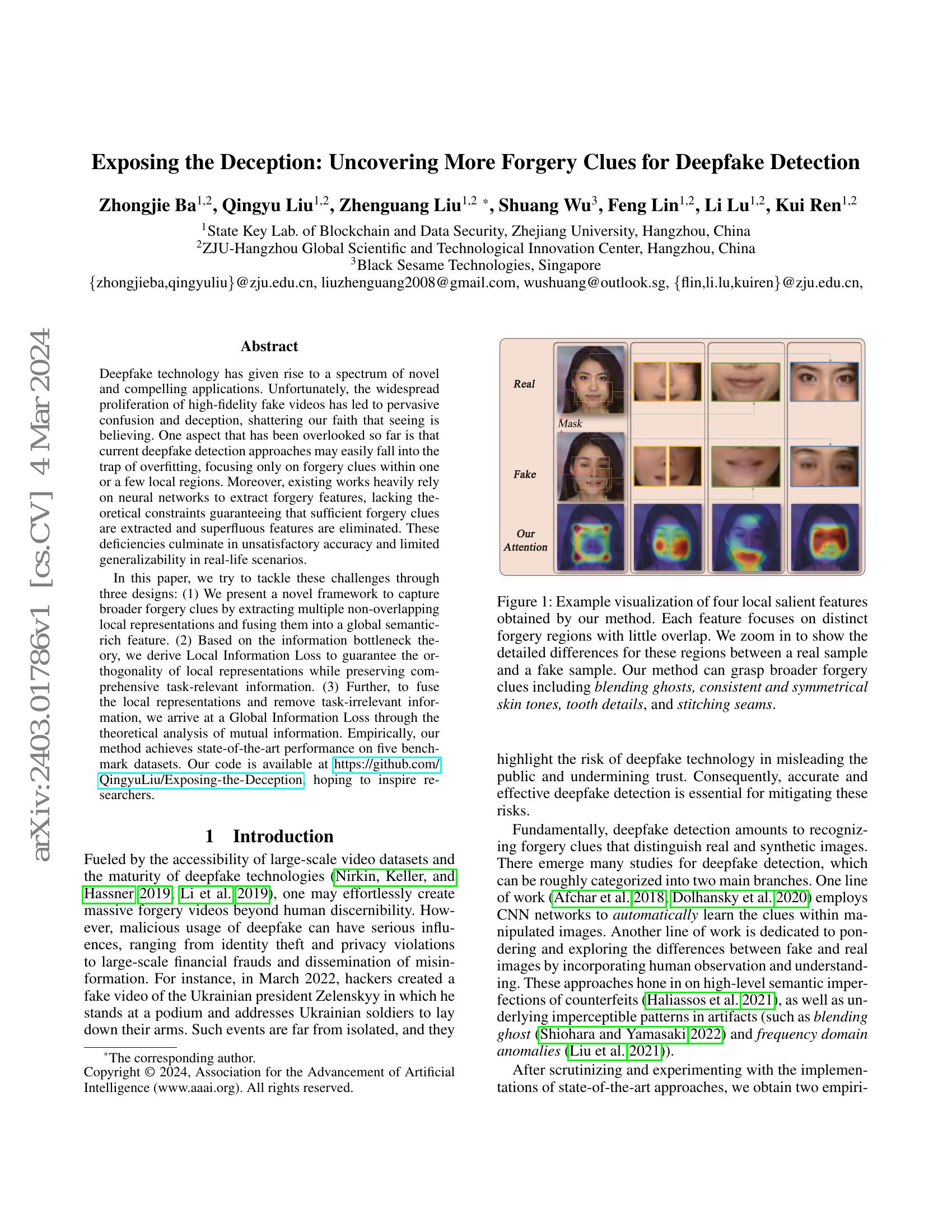 Exposing the Deception: Uncovering More Forgery Clues for Deepfake ...