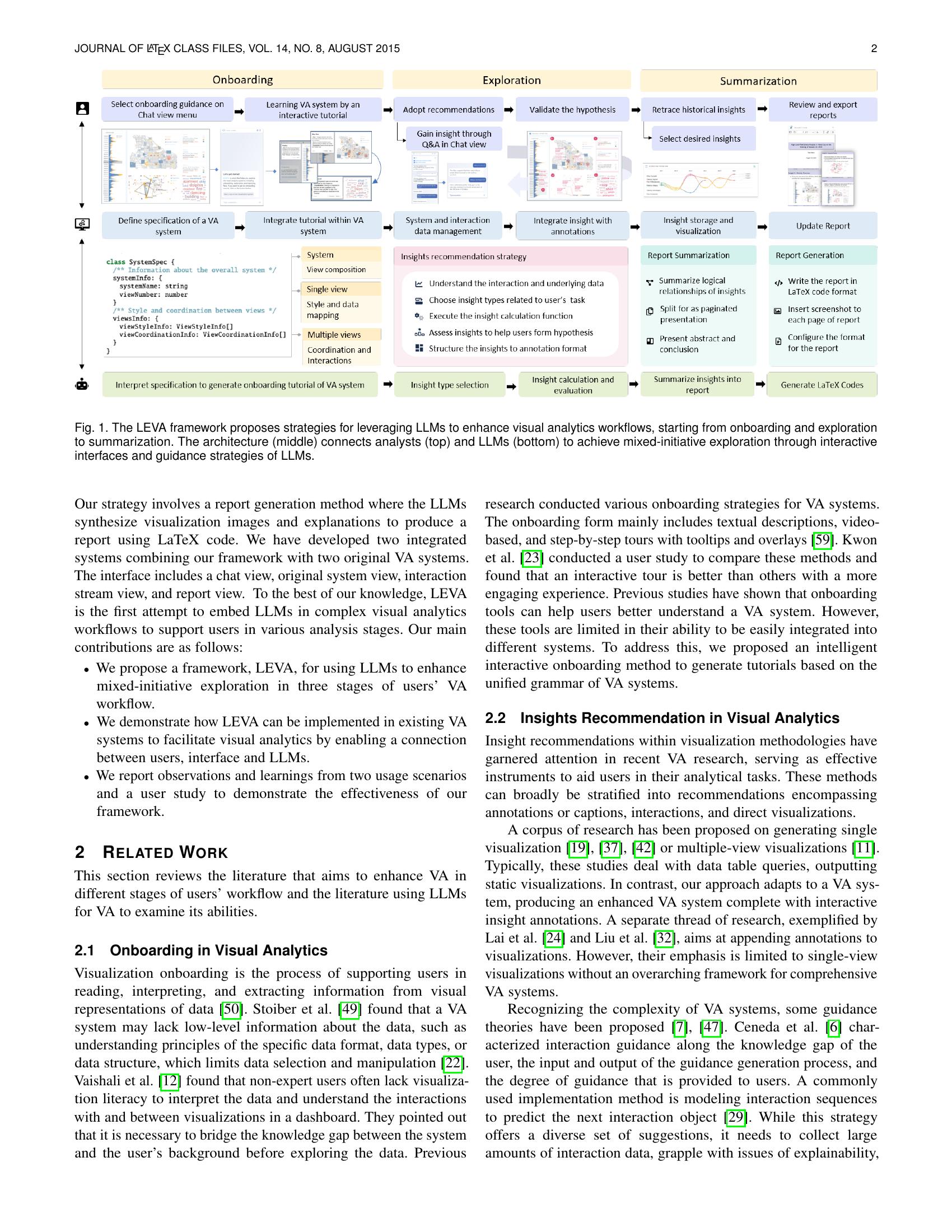 LEVA: Using Large Language Models to Enhance Visual Analytics - 智源社区论文