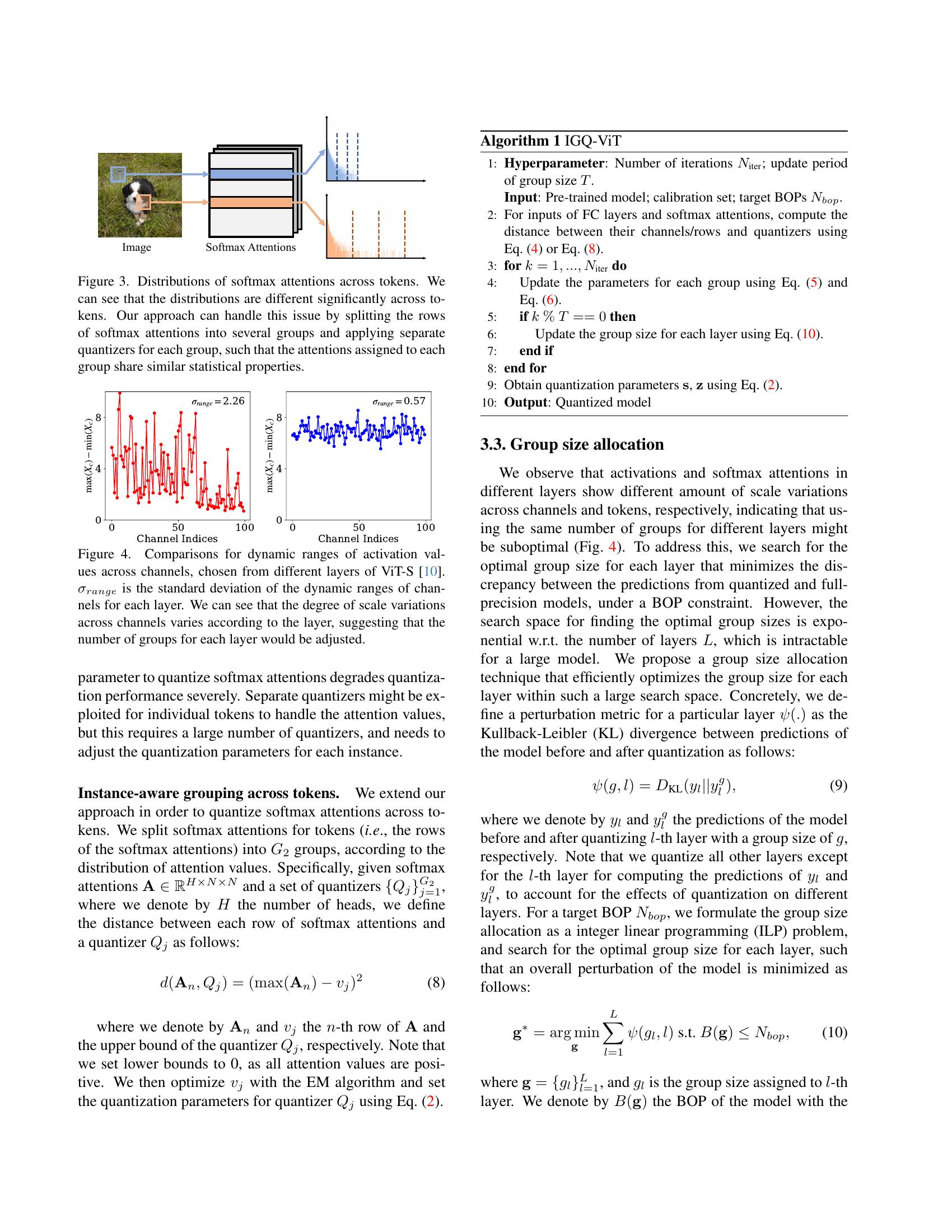 Instance-Aware Group Quantization for Vision Transformers - 智源社区论文