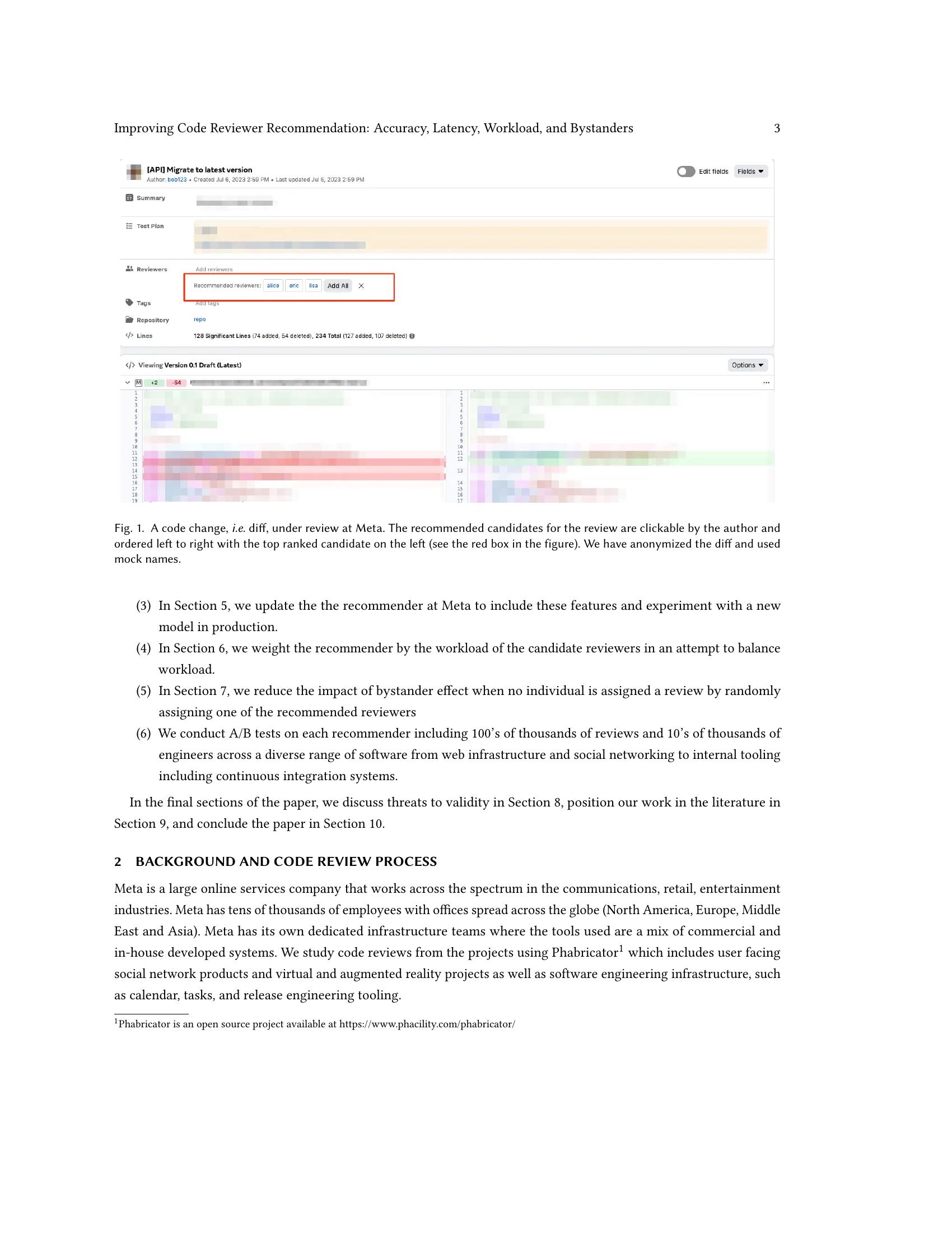 Improving Code Reviewer Recommendation: Accuracy, Latency, Workload ...