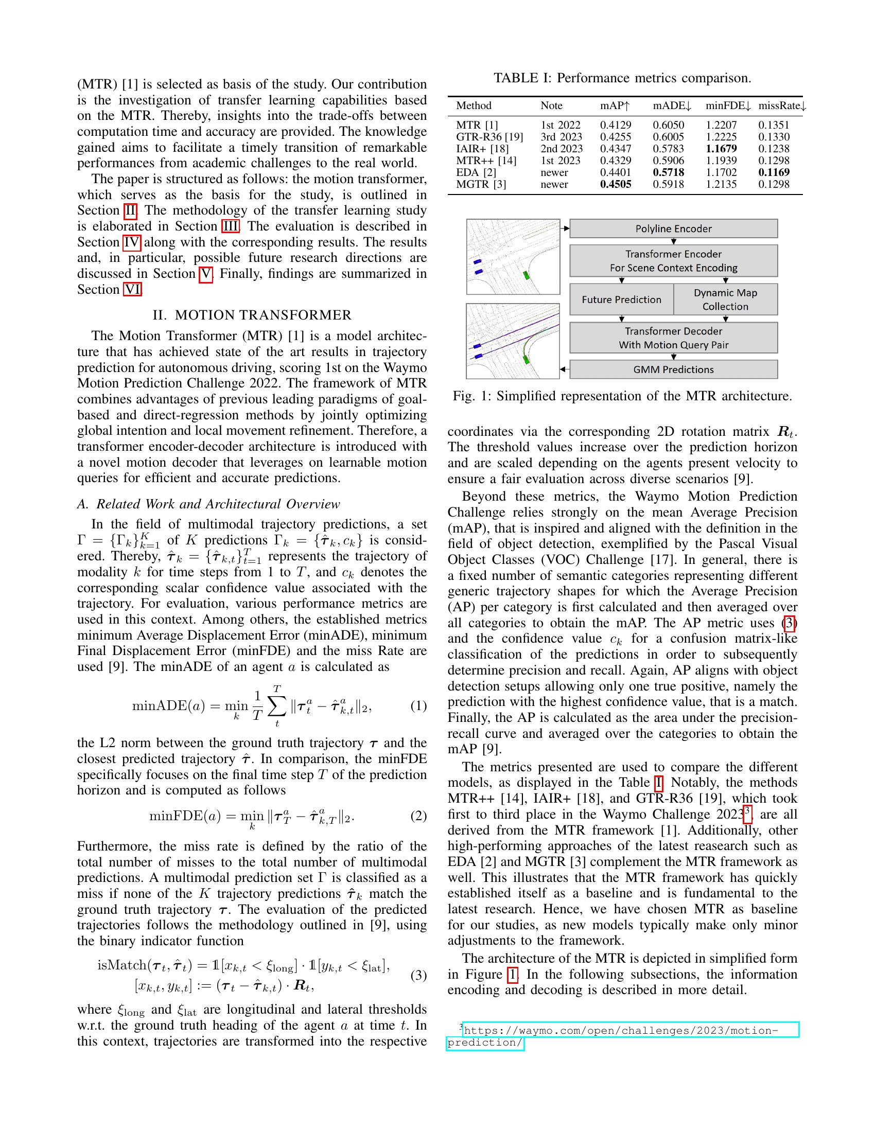 Robotics Transfer Learning Transfer Learning Study of Motion Transformer-based Trajectory ...