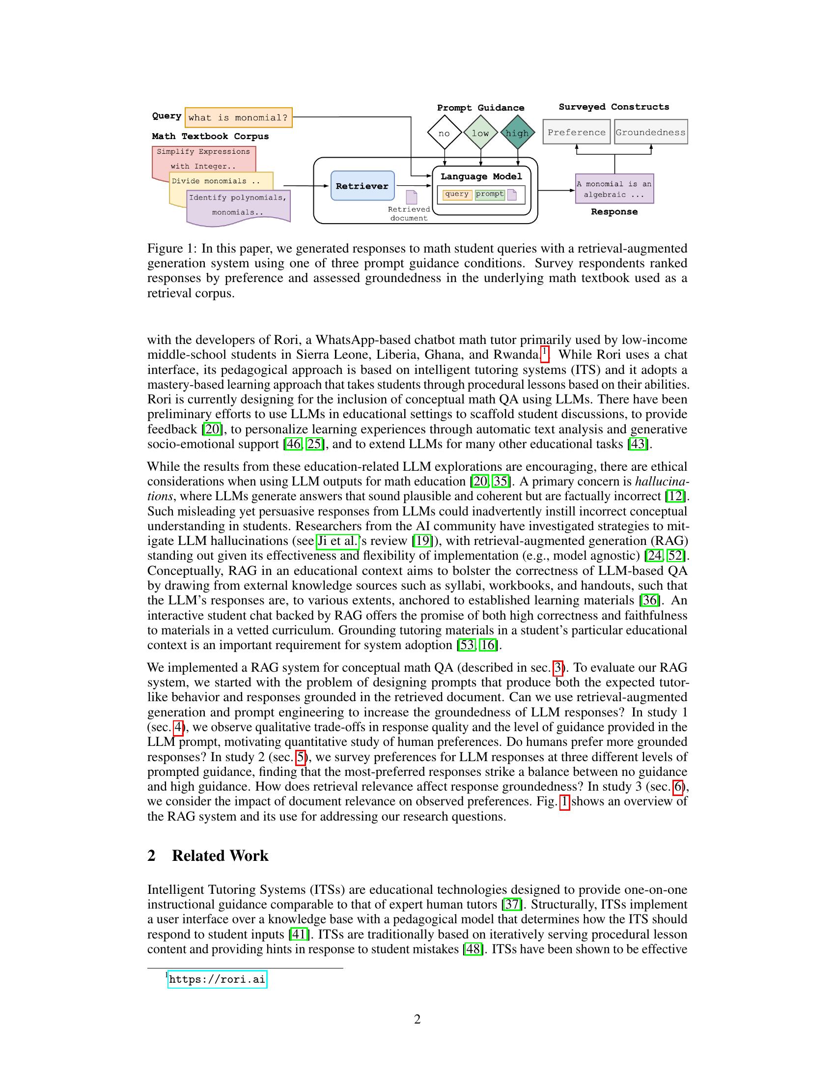 Retrieval-augmented Generation to Improve Math Question-Answering ...