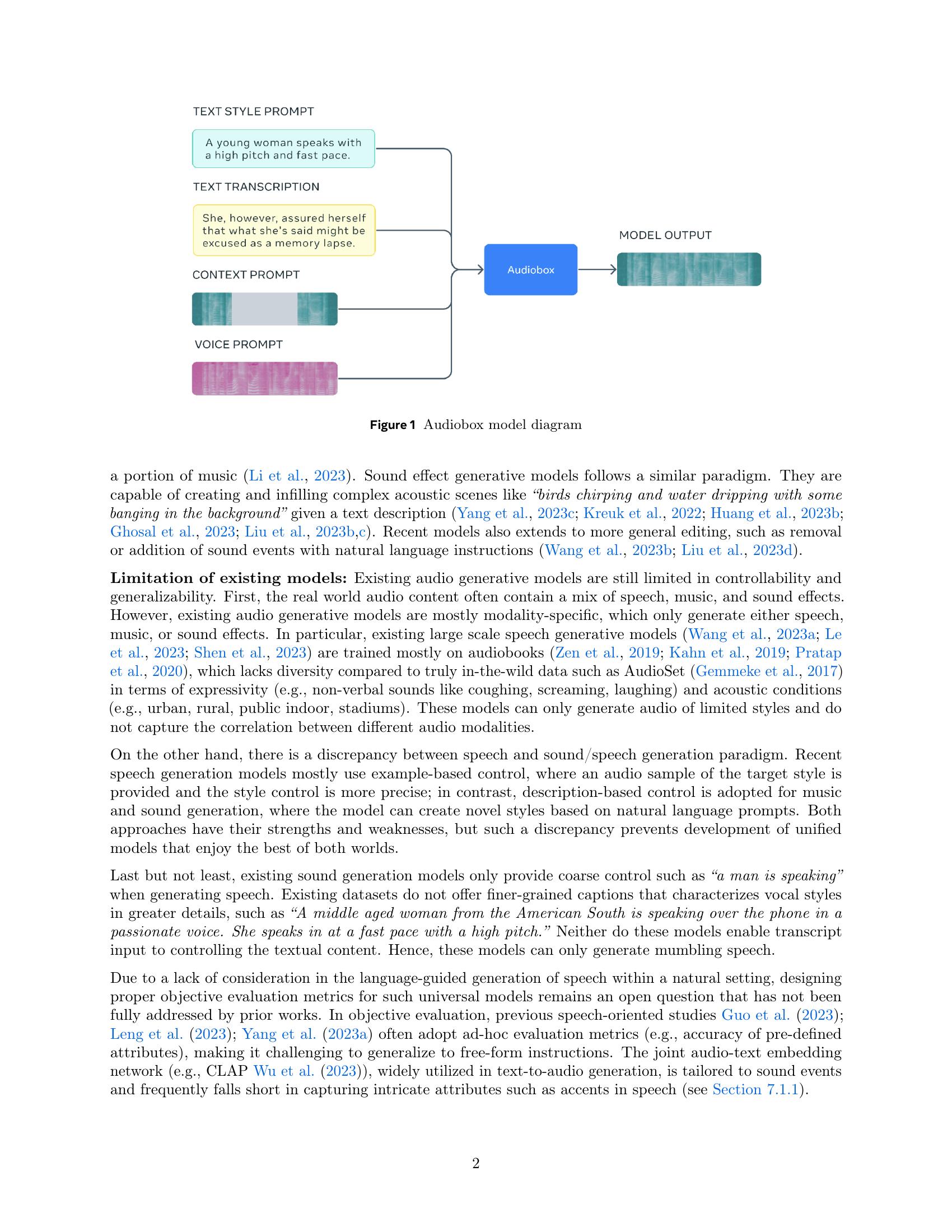 Audiobox: Unified Audio Generation with Natural Language Prompts - 智源社区论文
