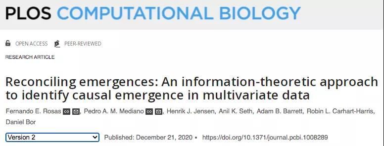 量化涌现 信息论方法识别多变量数据中的因果涌现 智源社区 量化涌现 信息论方法识别多变量数据中的因果涌现 智源社区
