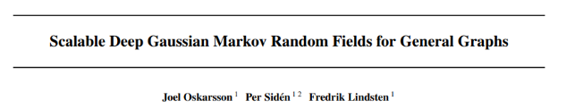 ICML2022 | 可扩展深度高斯马尔可夫随机场