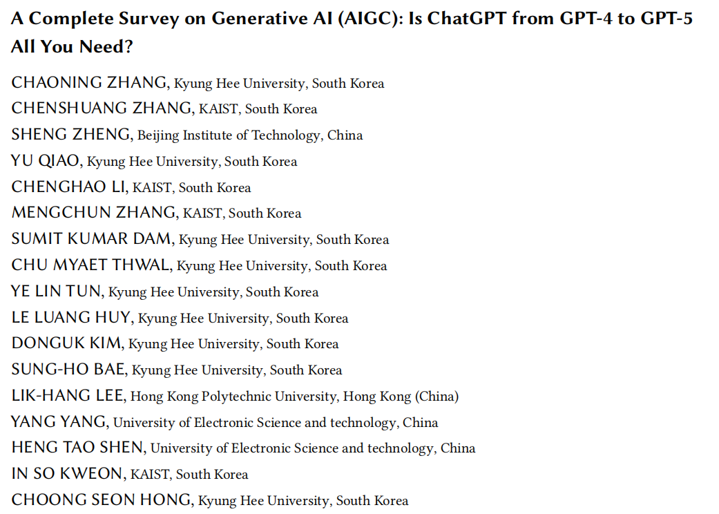 56页PDF，多位知名学者一同回顾ChatGPT从GPT-4到GPT-5的发展