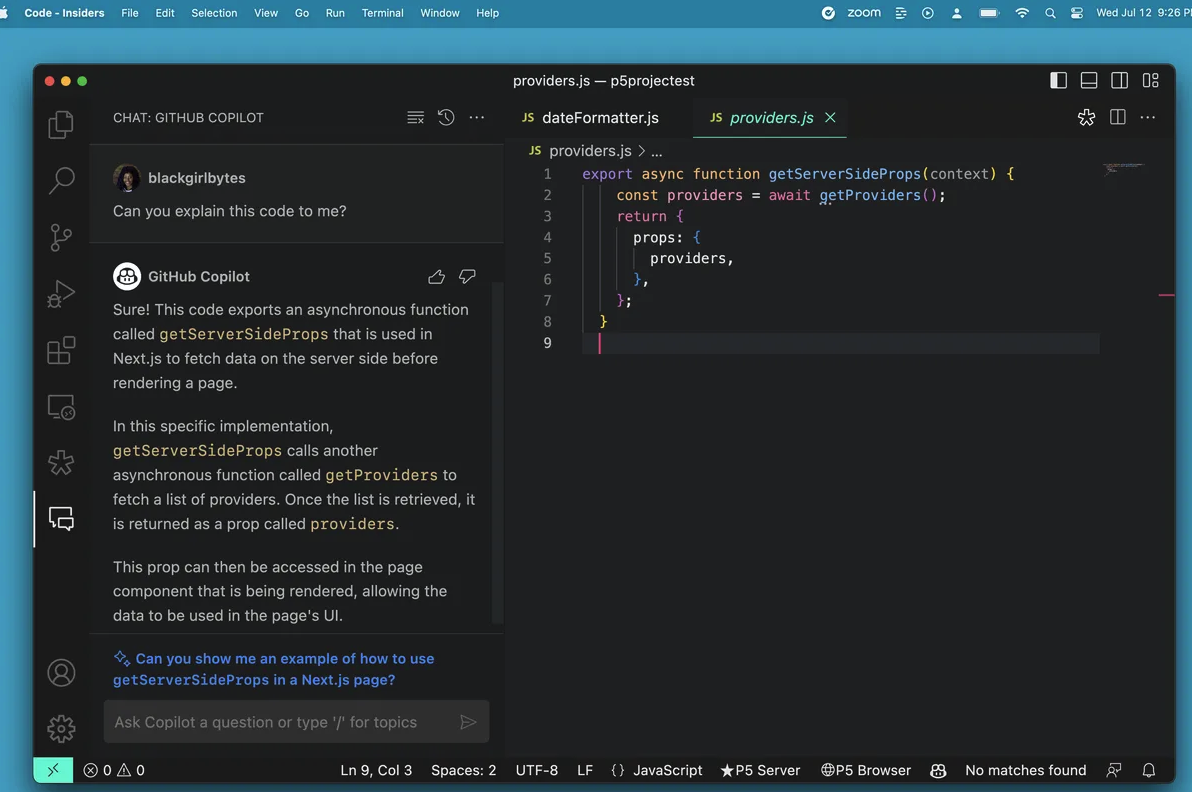 Github copilot chat ai 10 