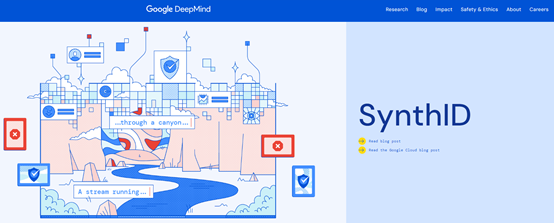 DeepMind发布全球首个数字水印SynthID，提升AI图片生成安全 - 智源社区